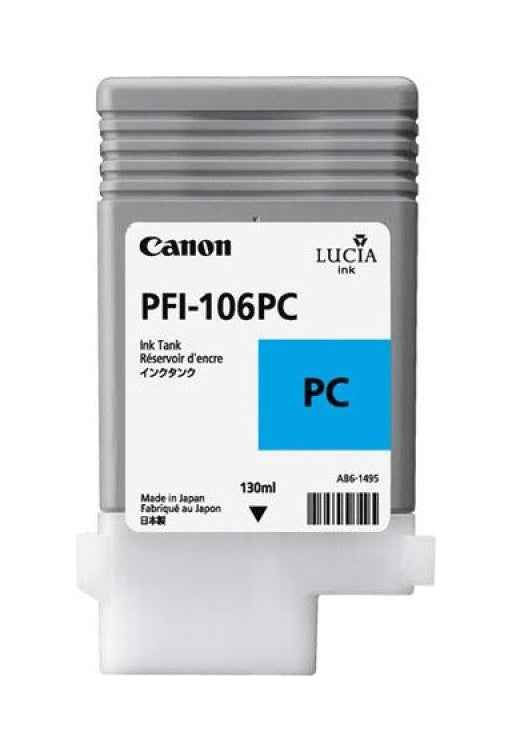 Canon PFI-106 Tintenpatrone in Farbe cyan