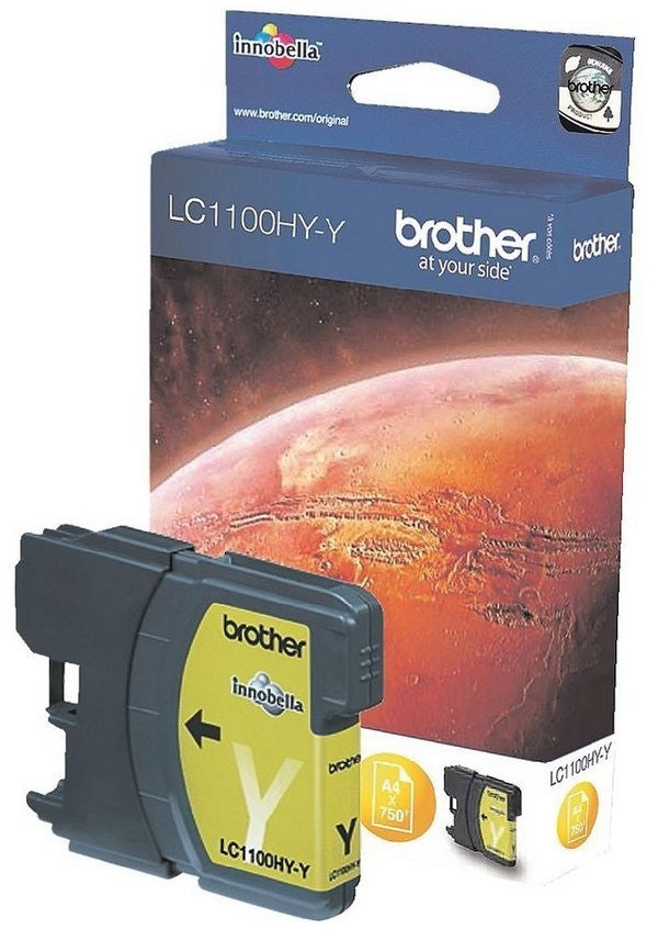 Brother LC-1100HYY Tintenpatrone in Farbe yellow