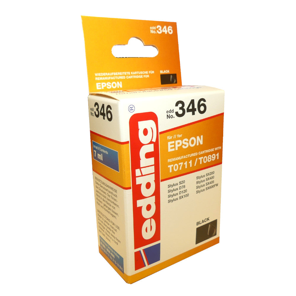 Epson Tintenpatrone in Farbe black