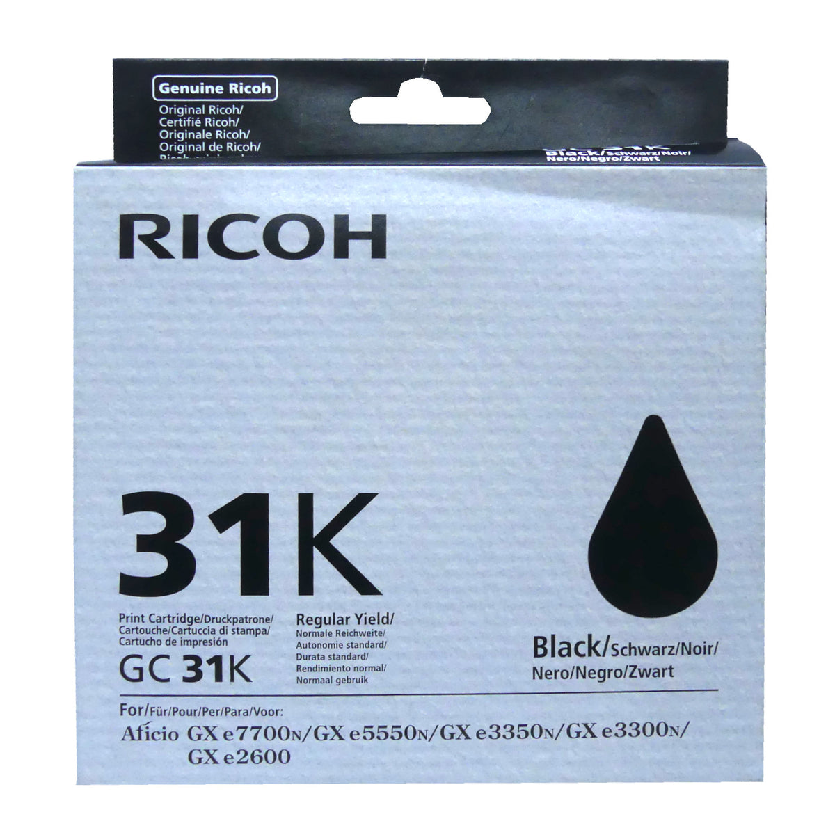 Ricoh 405688 Tintenpatrone in Farbe black