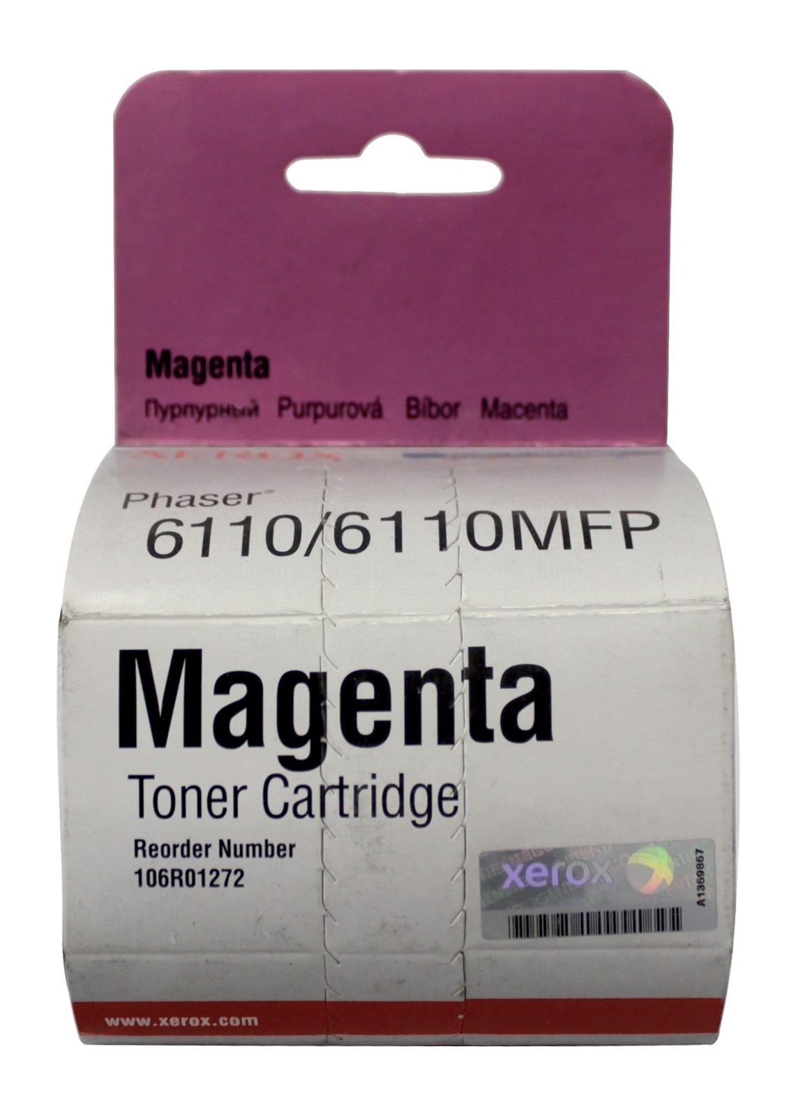 Xerox Toner in Farbe magenta