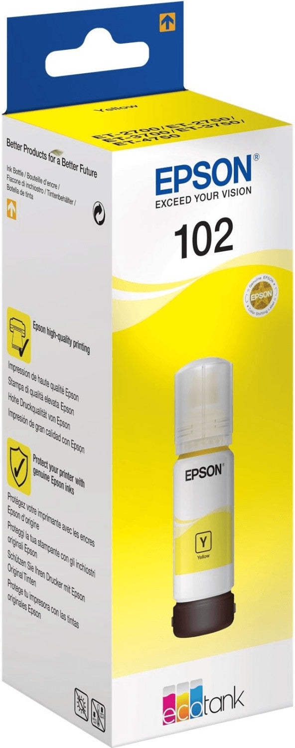 Epson Tintenpatrone in Farbe yellow