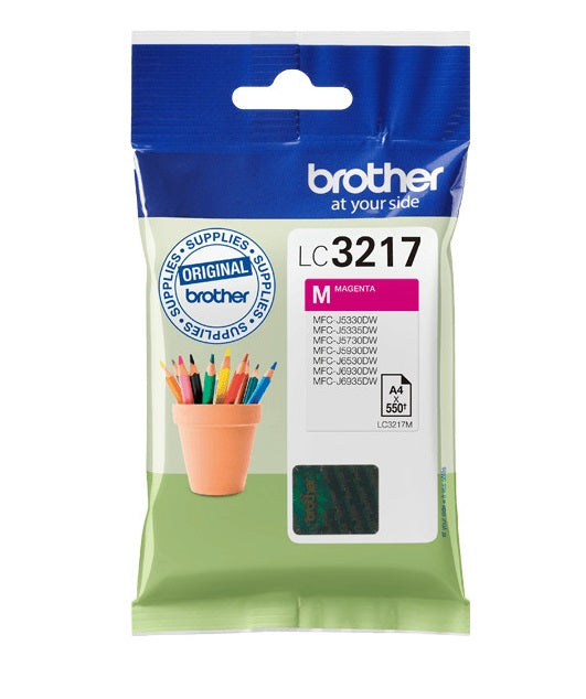 Brother LC-3217M Tintenpatrone in Farbe magenta