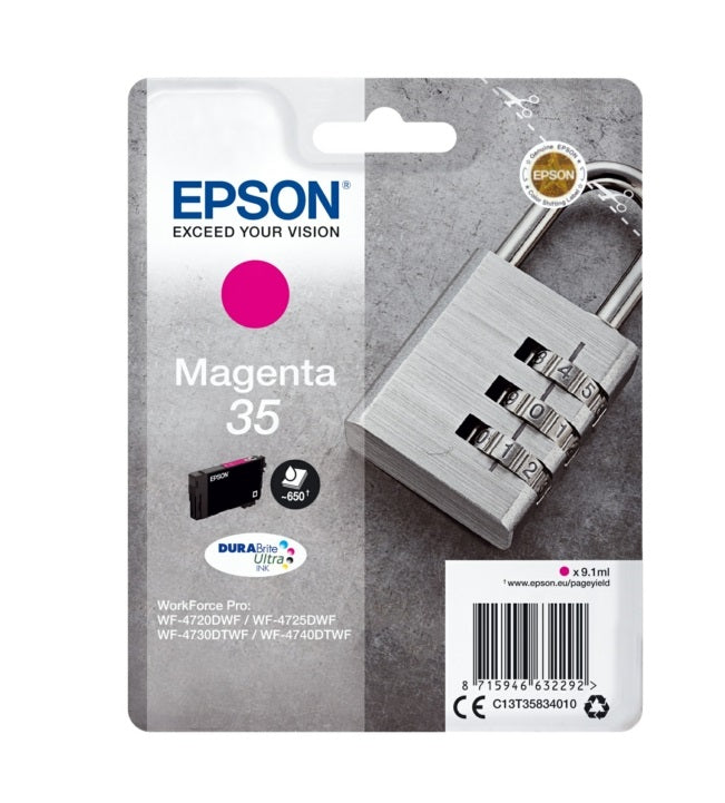 Epson 35 Tintenpatrone in Farbe magenta