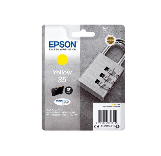 Epson 35 Tintenpatrone in Farbe yellow