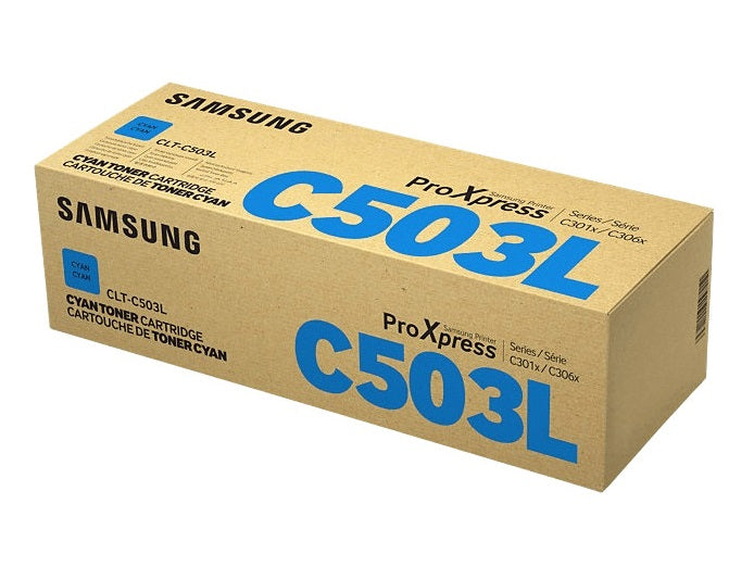 Samsung CLT-C503L Toner in Farbe cyan