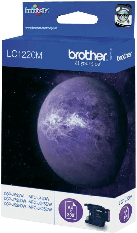 Brother LC-1220 Tintenpatrone in Farbe magenta