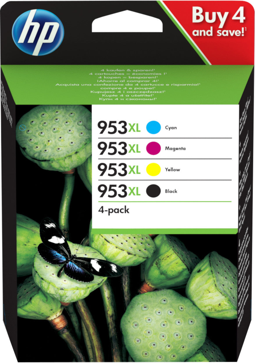 HP Tintenpatrone in Farbe black-tri-color
