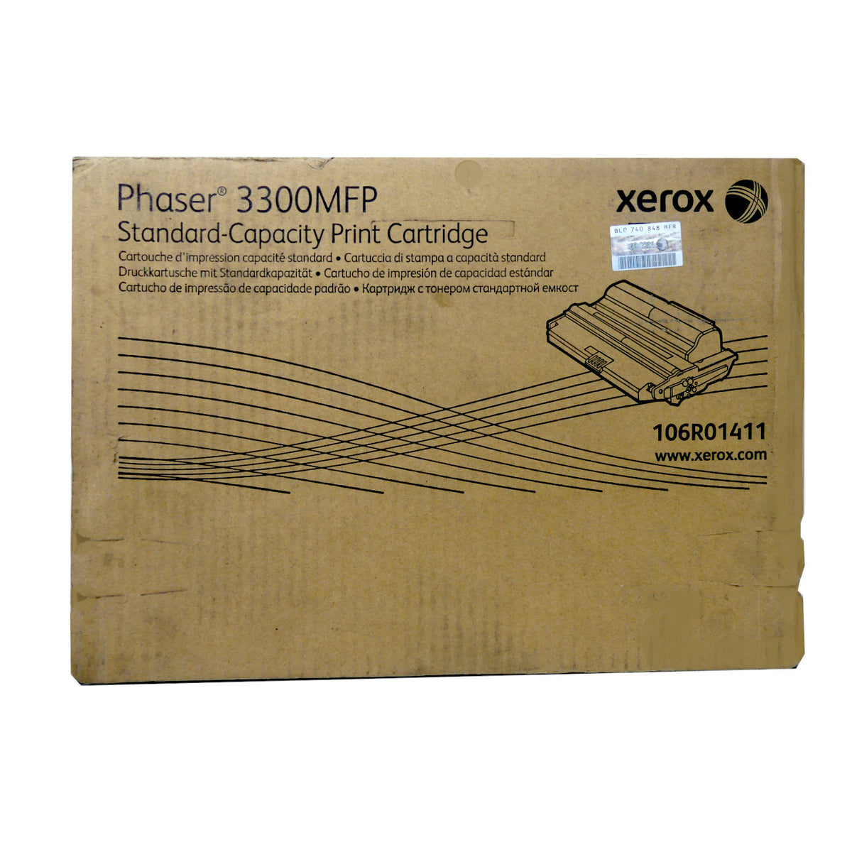 Xerox Toner in Farbe black