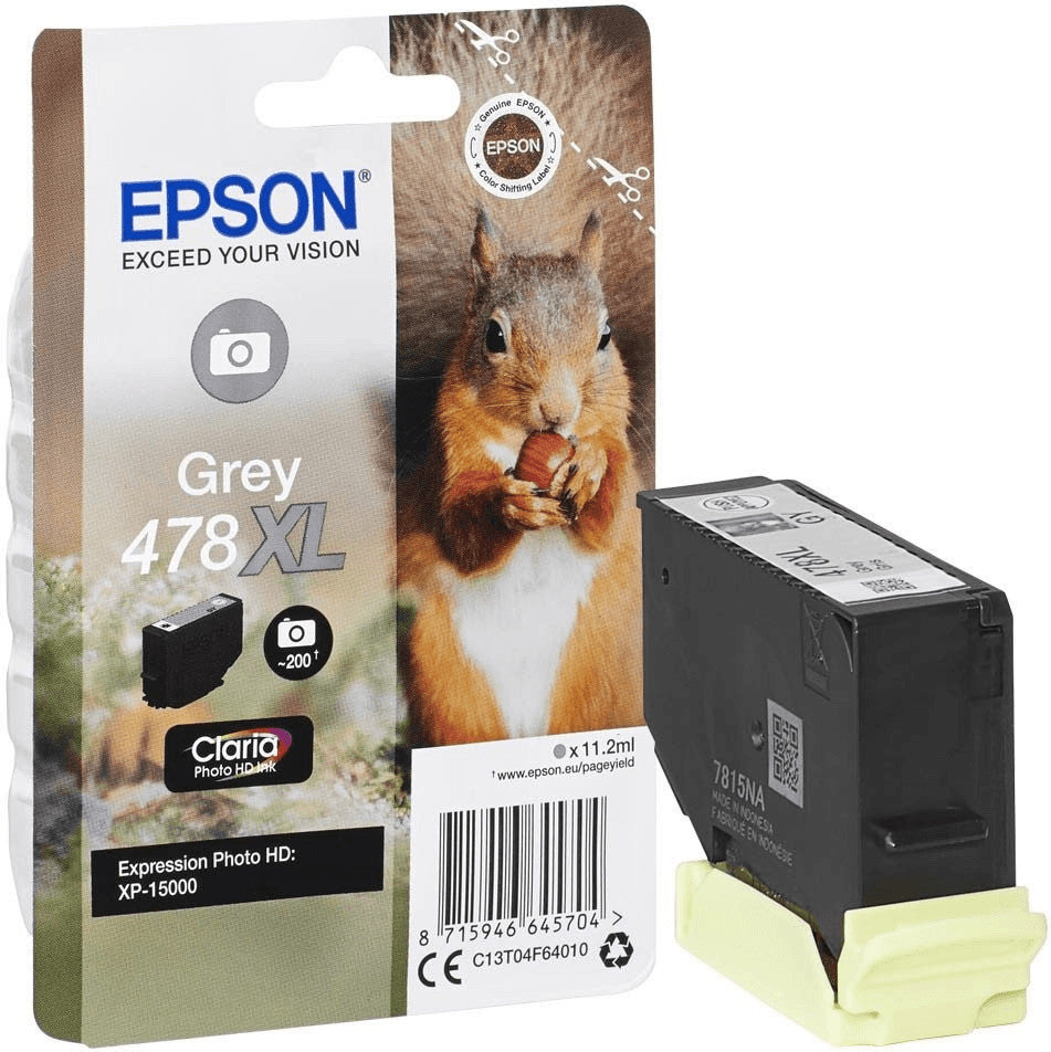 Epson Tintenpatrone in Farbe grey