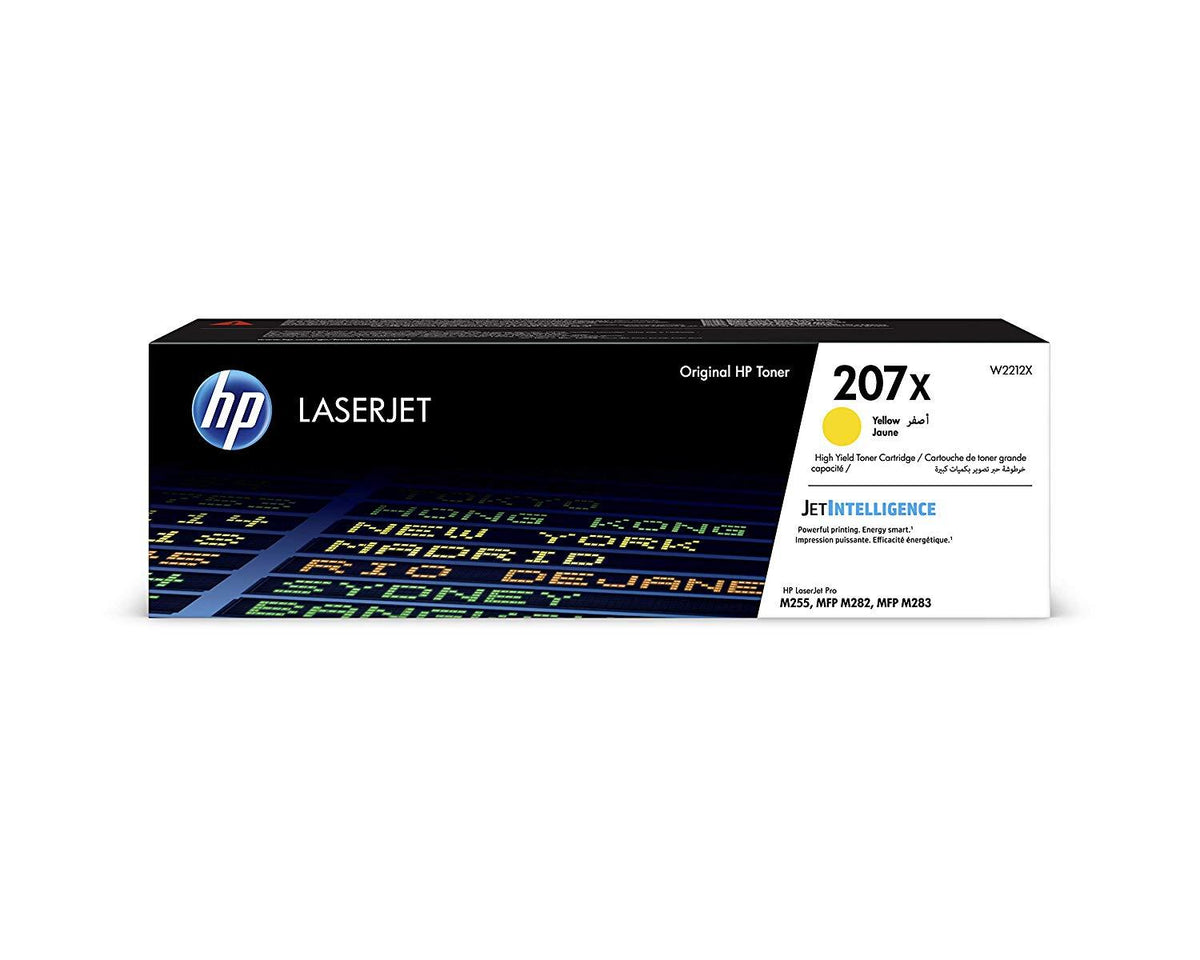 HP 207X Toner in Farbe yellow
