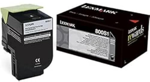 Lexmark 800S1 Toner in Farbe black