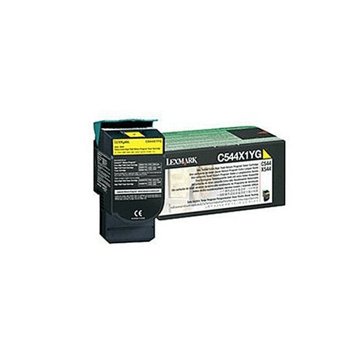 Lexmark Toner in Farbe yellow