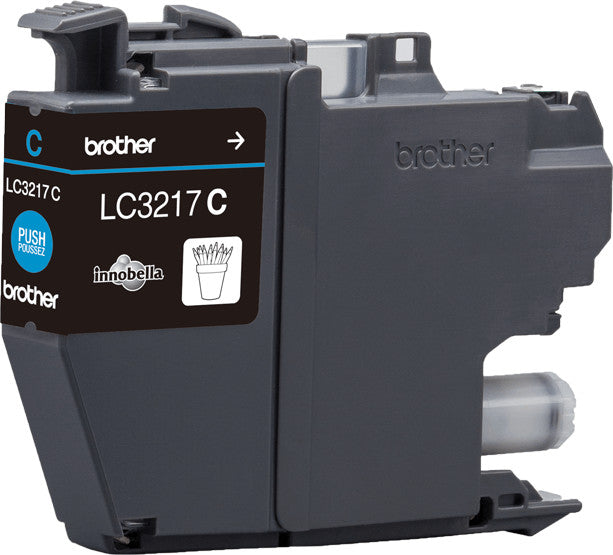 Brother LC-3217C Tintenpatrone in Farbe cyan