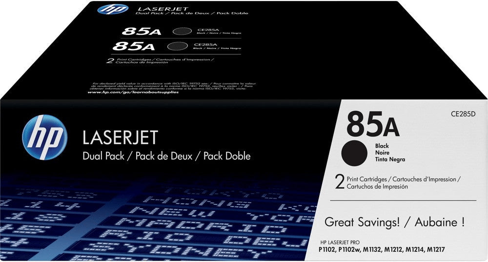 HP 85A Toner in Farbe black
