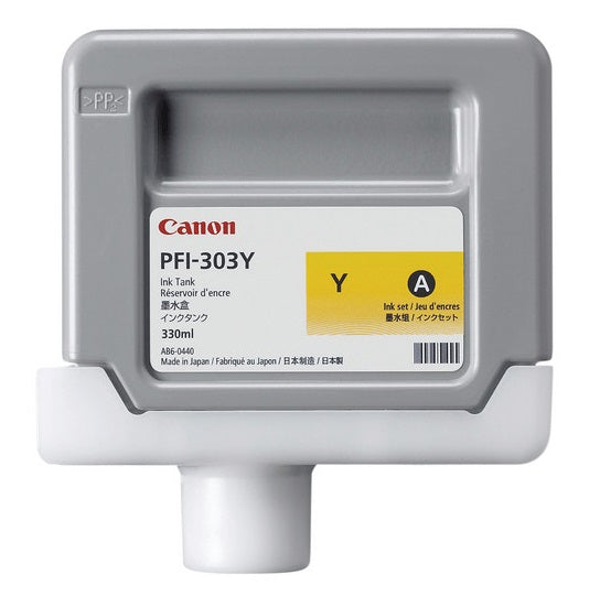 Canon PFI-303Y Tintenpatrone in Farbe yellow