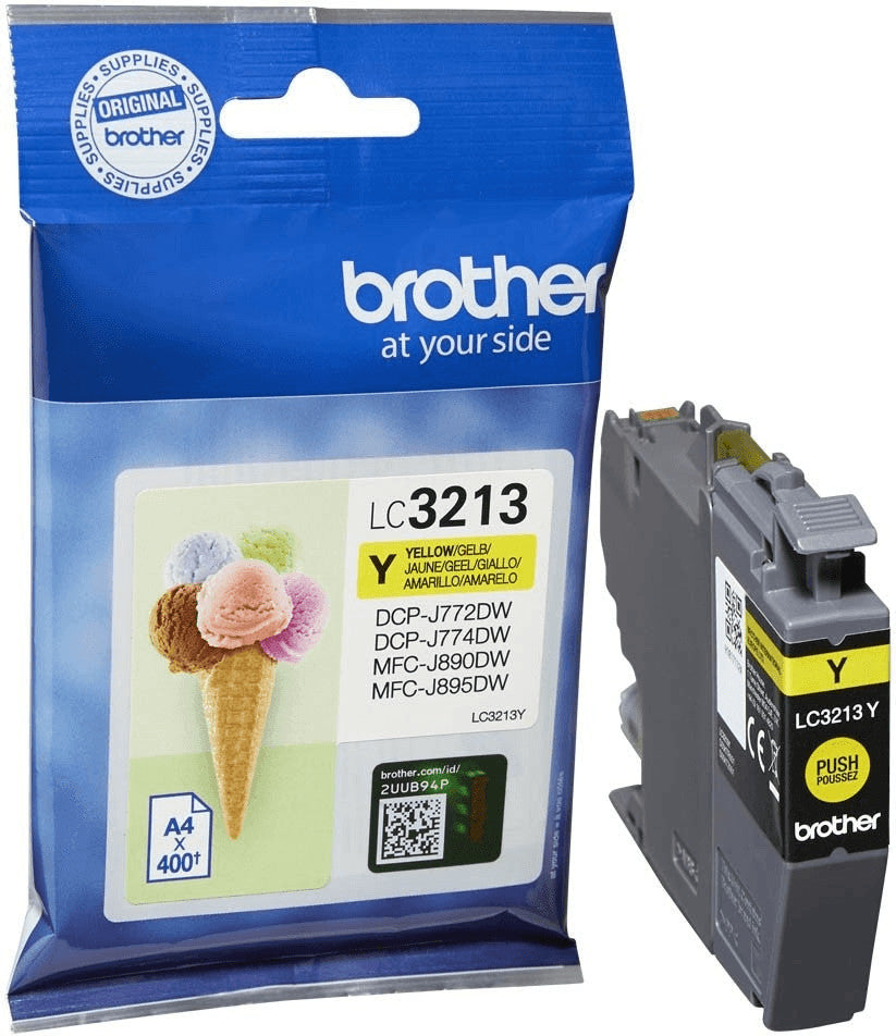 Brother LC-3213Y Tintenpatrone in Farbe yellow