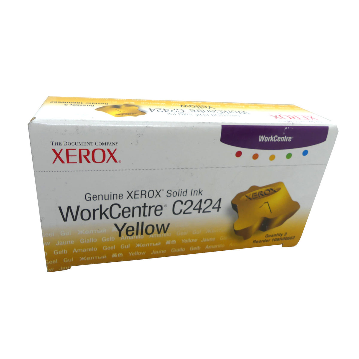 Xerox Tintenpatrone in Farbe yellow