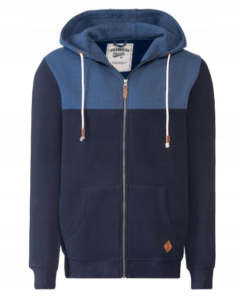 Livergy Reißverschluss Sweatjacke blau S