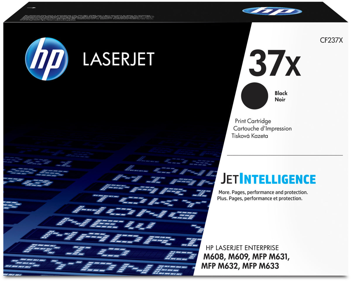 HP 37X Toner in Farbe black