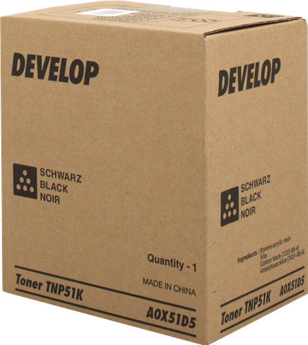 Develop Toner in Farbe black