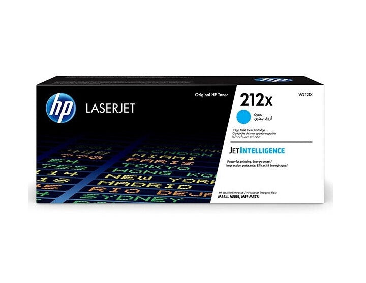 HP 212X Toner in Farbe cyan