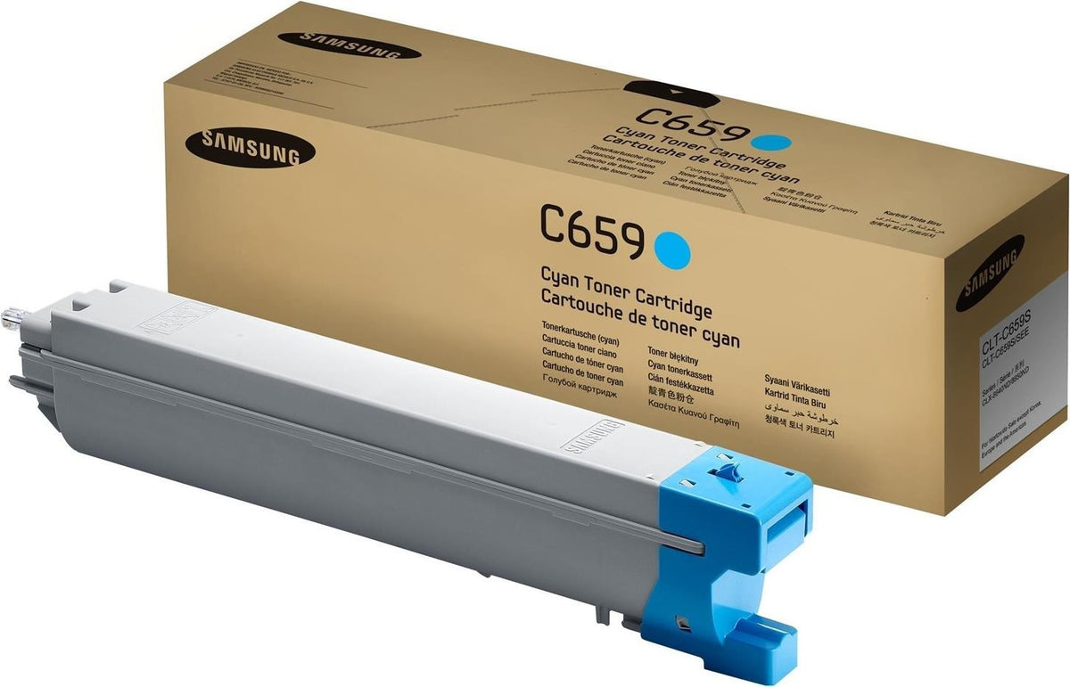 Samsung CLT-C659S Toner in Farbe cyan