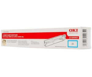 Oki Toner in Farbe cyan