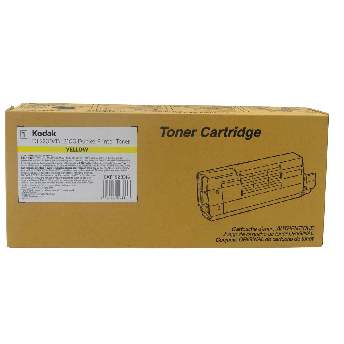 Kodak CAT Toner in Farbe yellow