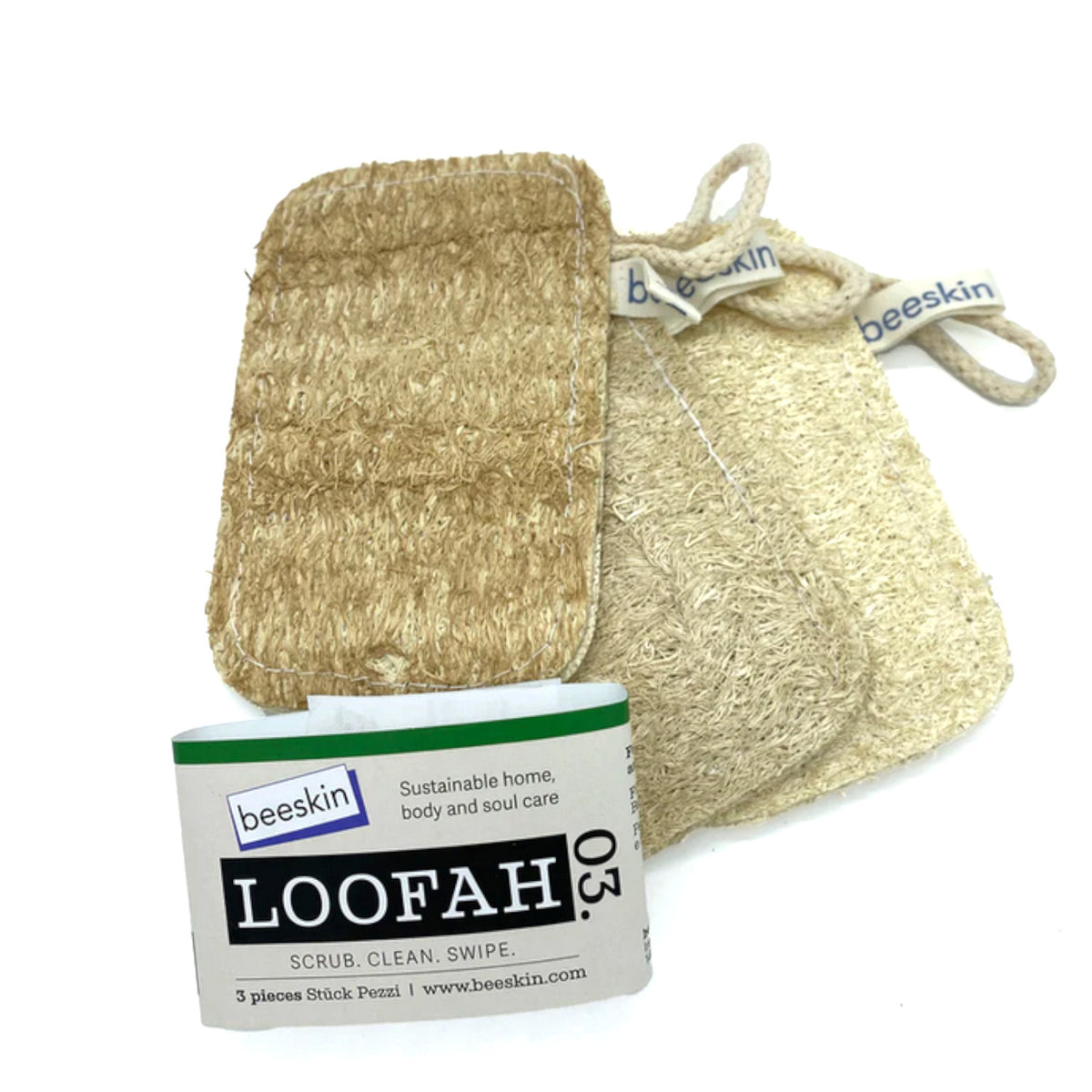 Beeskin Loofah 03. Luffa-Schwamm