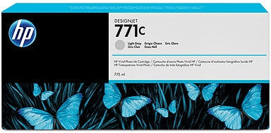 HP B6Y14A Tintenpatrone in Farbe light grey (light-grey)