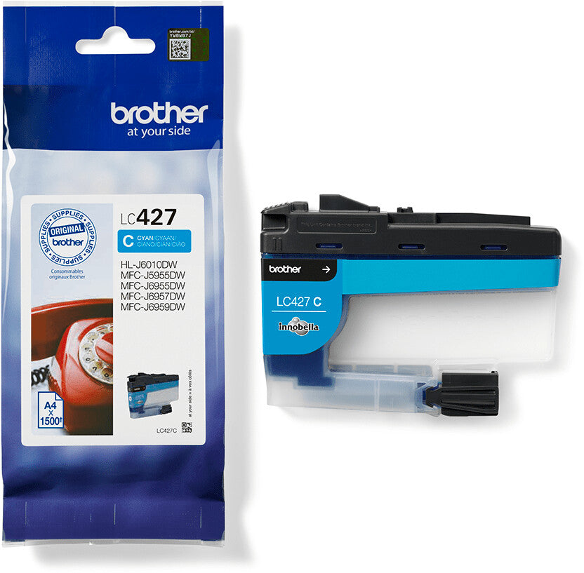 Brother LC-427C Tintenpatrone in Farbe cyan