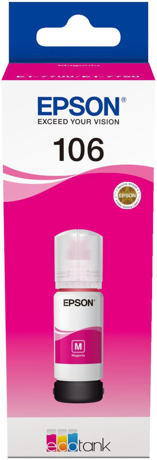Epson 106 Tintenpatrone in Farbe magenta