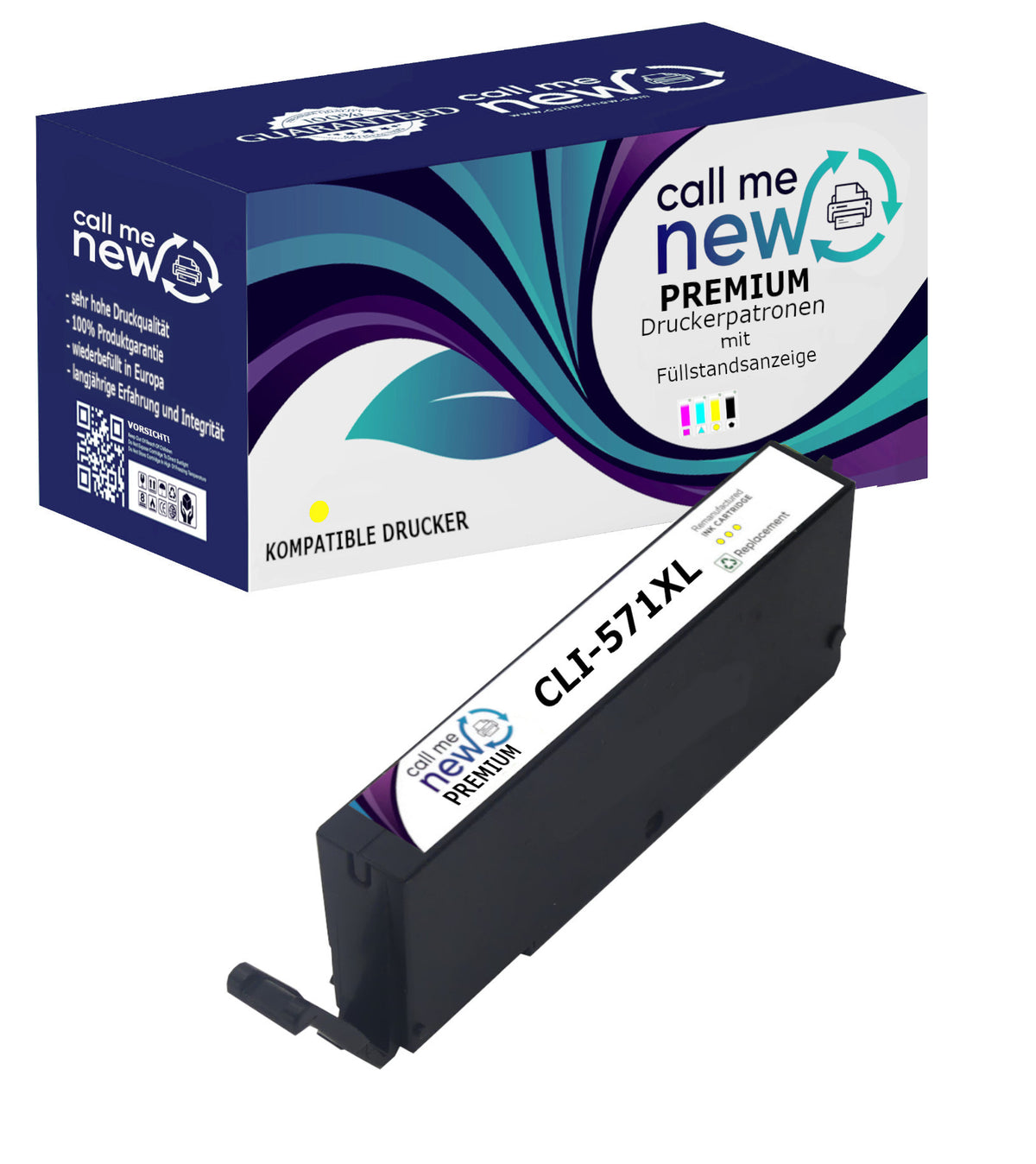 Canon CLI571XL Tintenpatrone in Farbe yellow