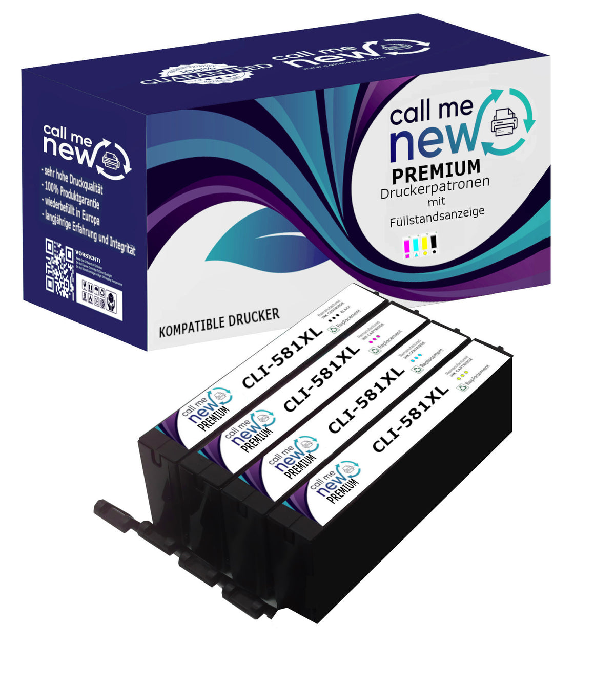 Canon Tintenpatrone in Farbe black-tri-color