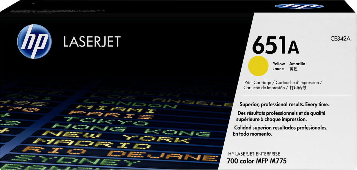 HP 651A Toner in Farbe yellow