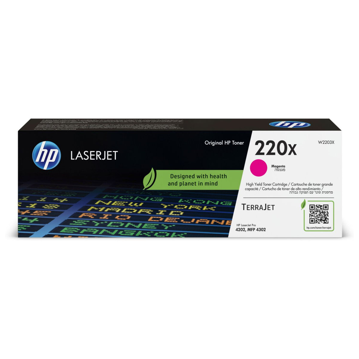 HP 220X Toner in Farbe magenta