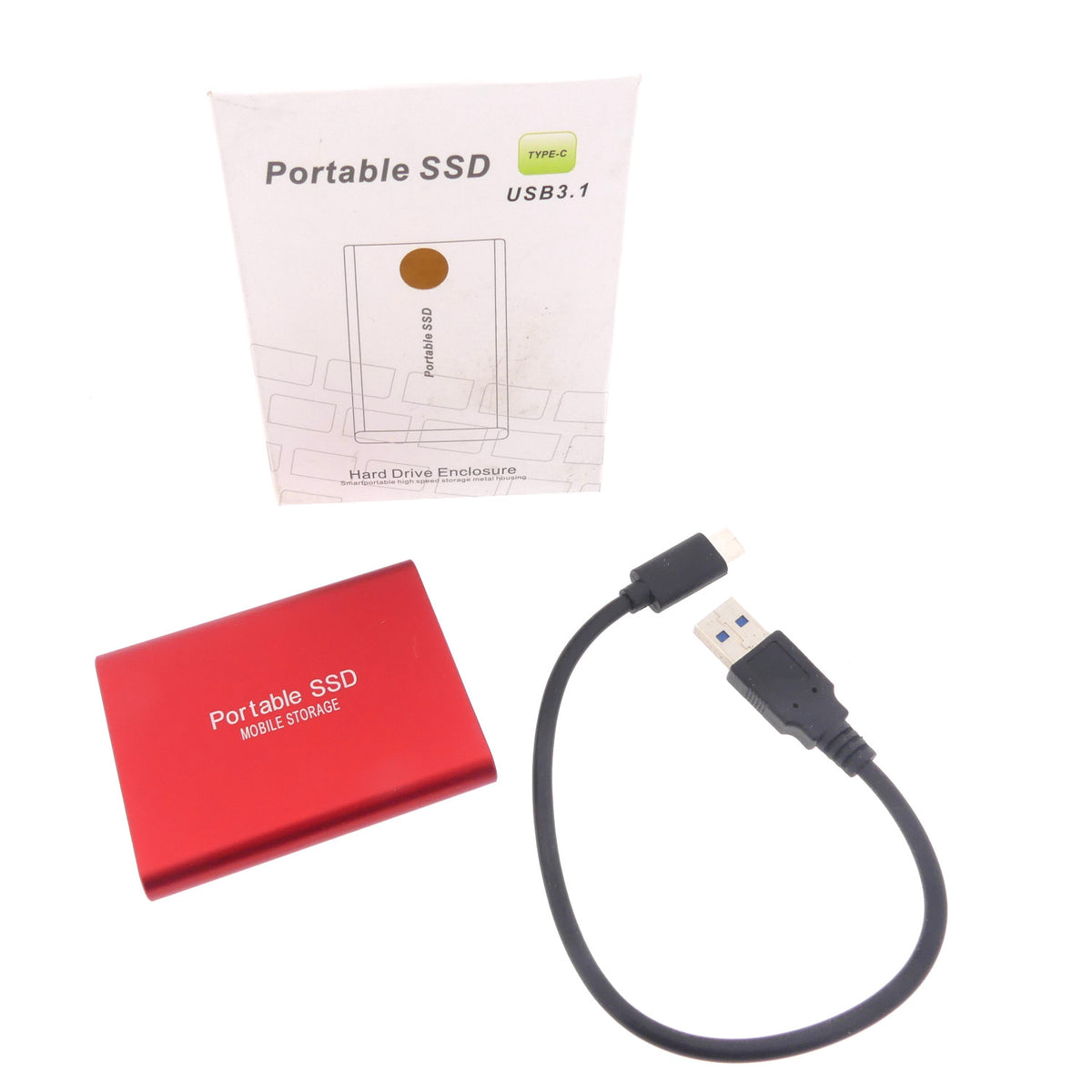 Portable SSD Type-C USB3.1 ROT