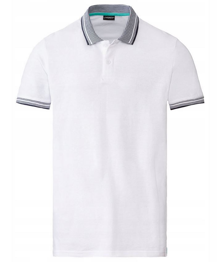 Livergy Polo Slim Fit weiß XL