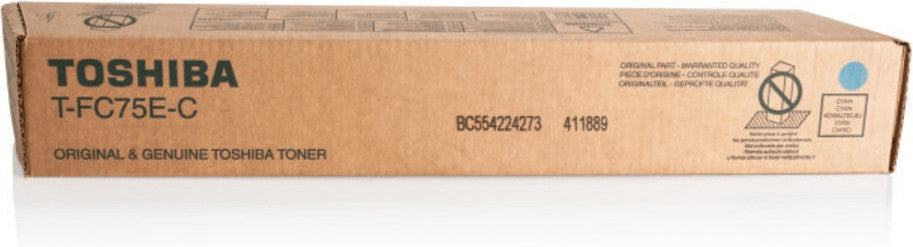 Toshiba T-FC75EC Toner in Farbe cyan