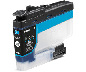 Brother LC-424C Tintenpatrone in Farbe cyan