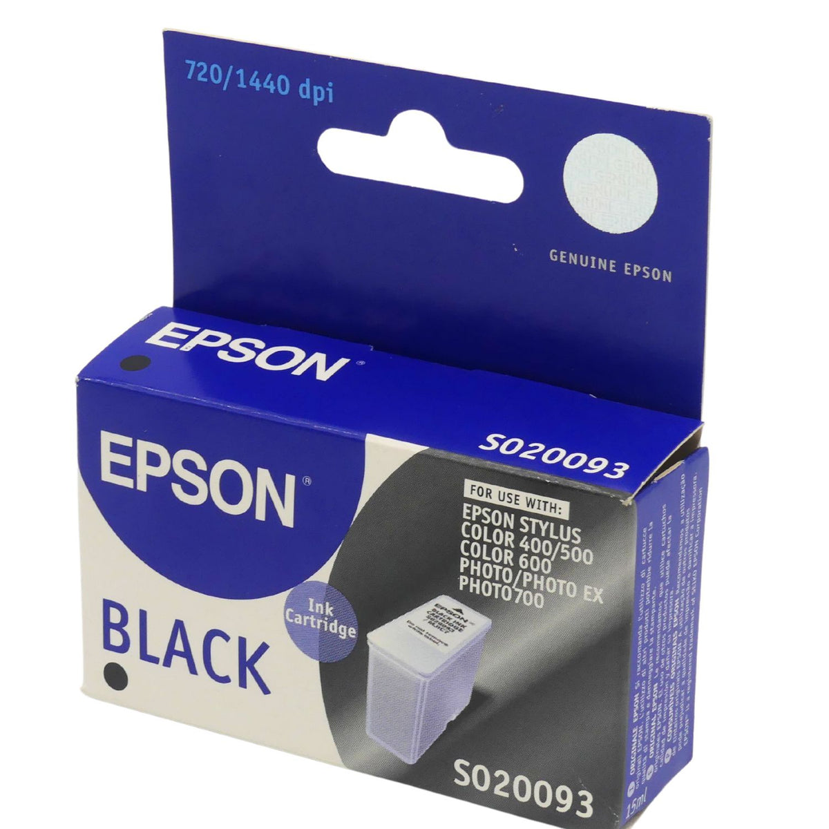 Epson Tintenpatrone in Farbe black