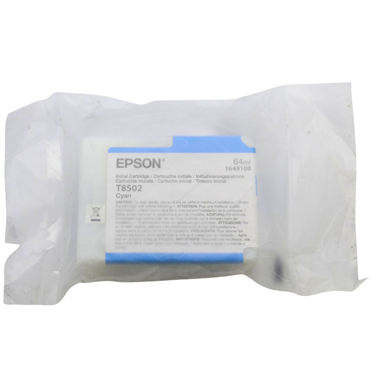 EPSON T8502 Tintenpatrone in Farbe cyan