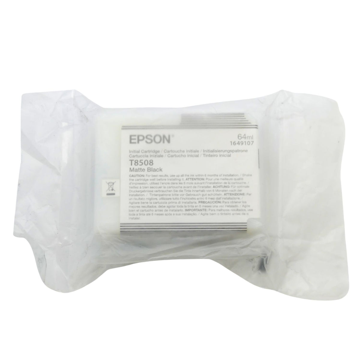 EPSON T8508 Tintenpatrone in Farbe black