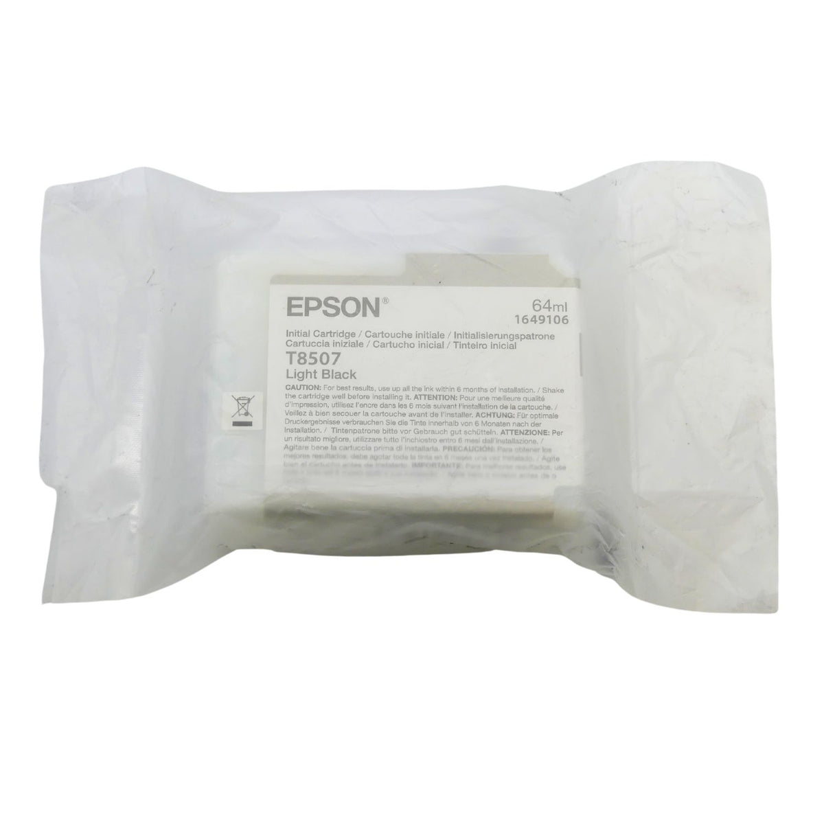 EPSON T8507 Tintenpatrone in Farbe black