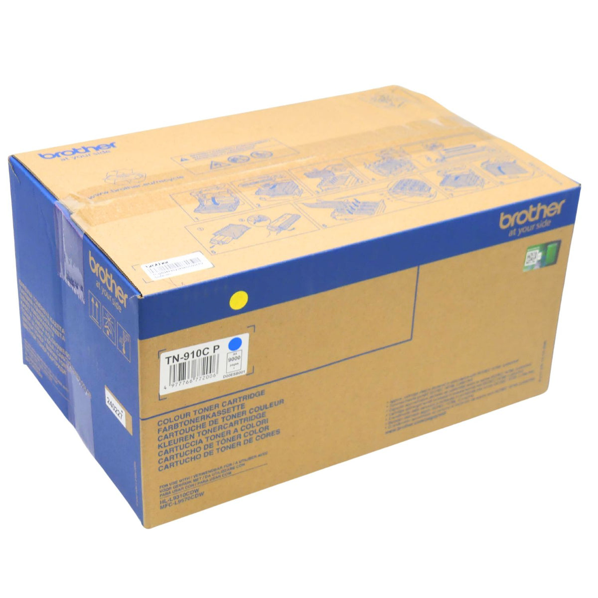 Brother TN-910C Toner in Farbe cyan