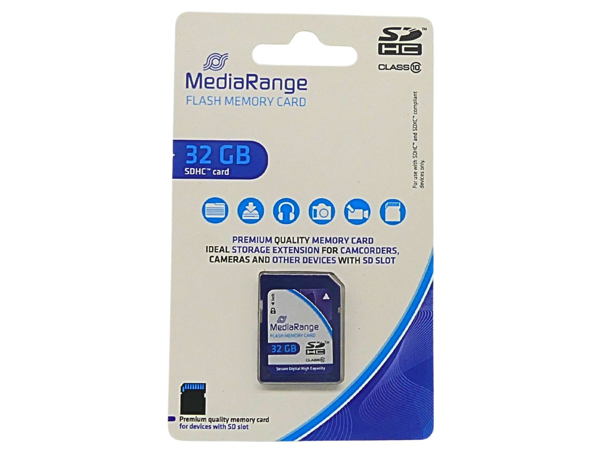 MediaRange SDHC 32GBSpeicherkarte MR964