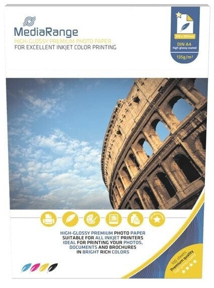 MediaRange Fotopapier MRINK107 A4