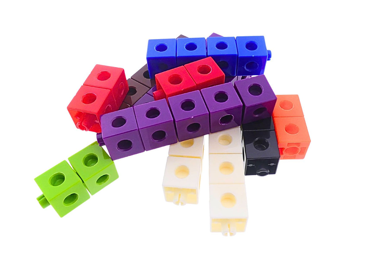 Längliche Steckwürfel für Kinder