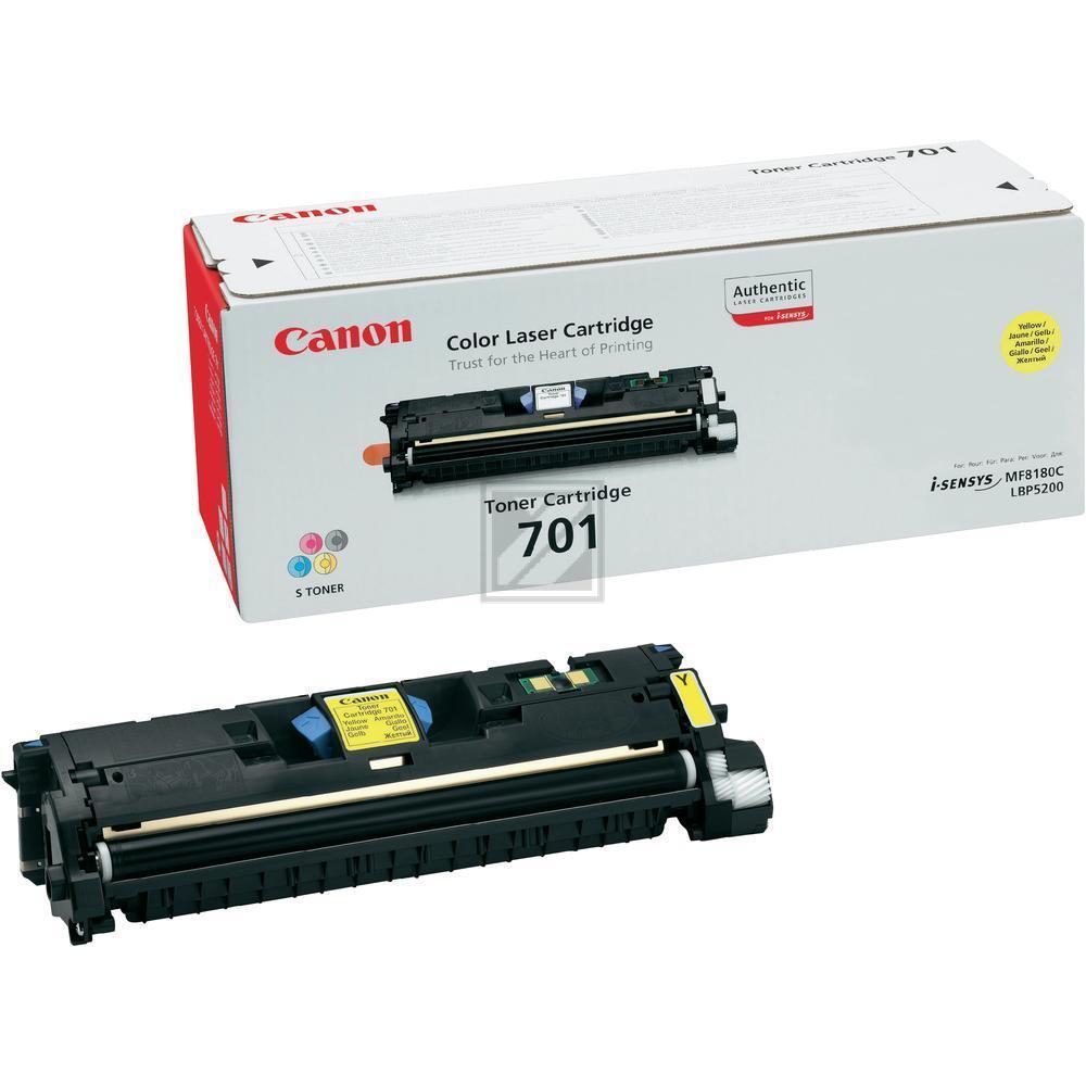 Canon Toner in Farbe yellow